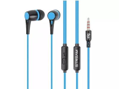 Fone de ouvido ELG Intra-Auricular P3 com Microfone Preto STR05BK