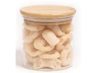 Pote de Vidro Hermético Oikos com Tampa de Bambu Flat 500ML - 1