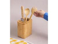 Porta Talher e Utensílios Oikos de Bambu - 2