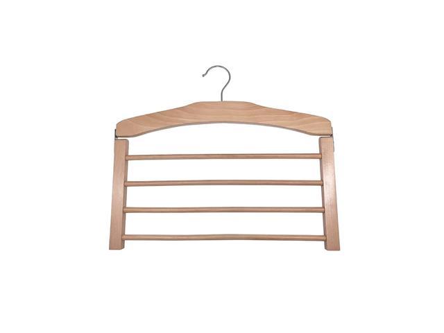 Cabide Oikos de Madeira Múltiplo com 4 Barras - 1