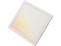 Plafon Quadrado de Sobrepor Tramontina Smart Led 1300 lm 18 W - 1