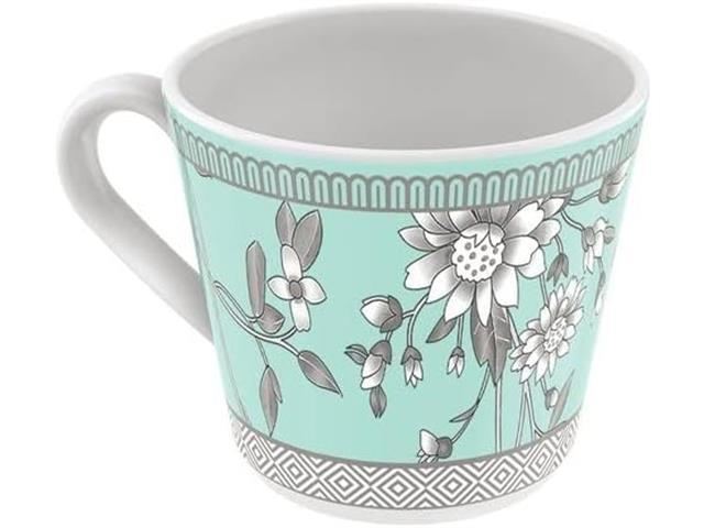 Xícara Chá Tramontina Helen em Porcelana Decorada 185 ml - 2