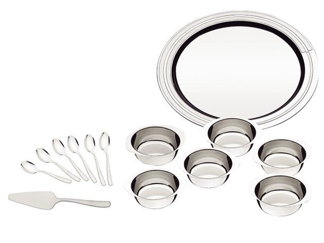 Kit para Sobremesa Tramontina Ciclo em Aço Inox 14 Peças - 1