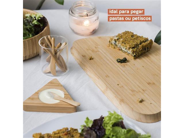 Conjunto de Mini Facas Oikos de Bambu 6 Peças - 3