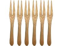 Conjunto de Mini Garfos Oikos de Bambu 6 Peças - 2