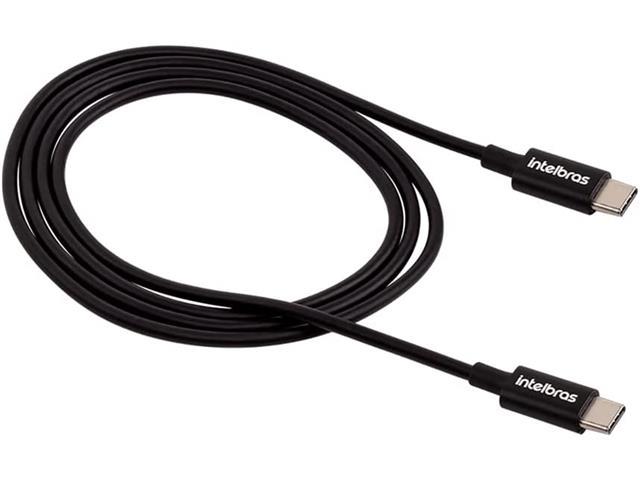 Cabo Usb-c Intelbras 1,2m Pvc Preto EUCC 12PP - 2