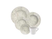 Aparelho de Jantar Tramontina Travertino Porcelana Decorada 20 Peças - 1