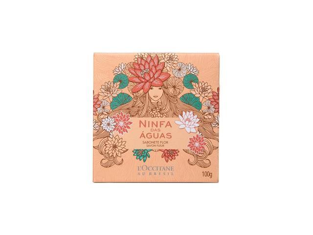 Sabonete Perfumado L'Occitane au Brésil Flor Ninfa das Águas 100G - 3