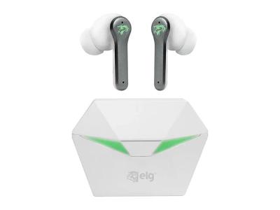 Fone de Ouvido Bluetooth ELG Gamer Bateria 11h de Autonomia Branco
