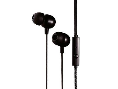 Fone Intra Auricular com cabo Trançado Lity PT/BC (EPH-301)