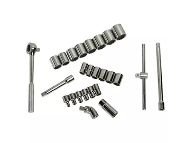 Jogo De Soquetes estriad Mm 1/2 C/Qtd25 Stanley - 2