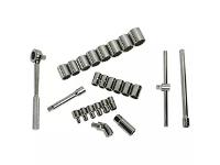 Jogo De Soquetes estriad Mm 1/2 C/Qtd25 Stanley - 2