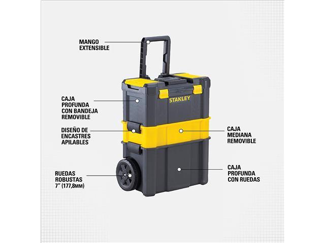 Caixa Com Rodas 3 Em 1 Stanley Essential Stst18631 - 3