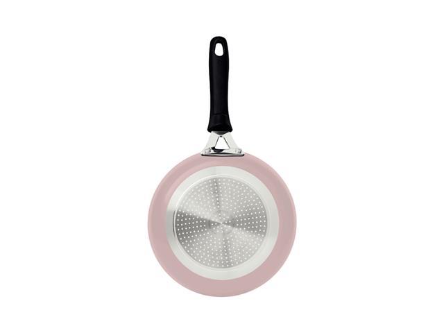 Frigideira Tramontina Tunis Siliconado Rosa Trufado 24CM 1,6 Litros - 2