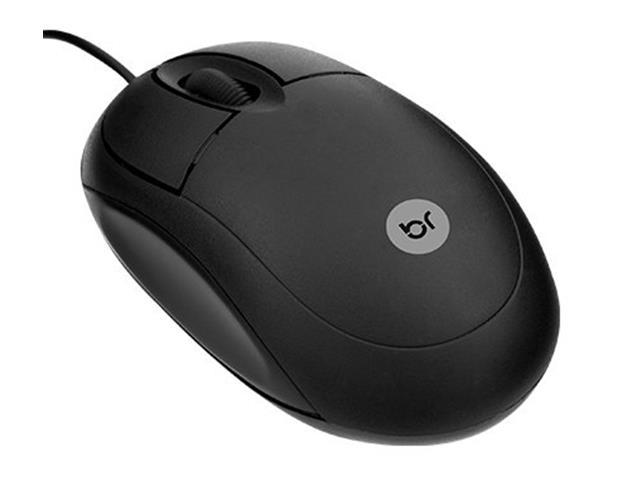 Mouse Óptico USB Espanha Preto Bright - 2