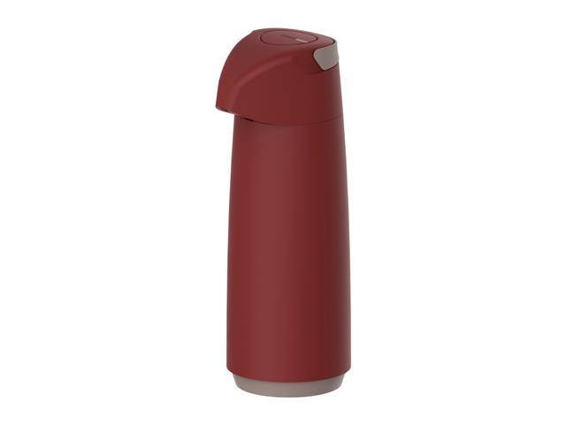 Garrafa Térmica Tramontina Exata Vermelho com Ampola de Vidro 1,8L - 1