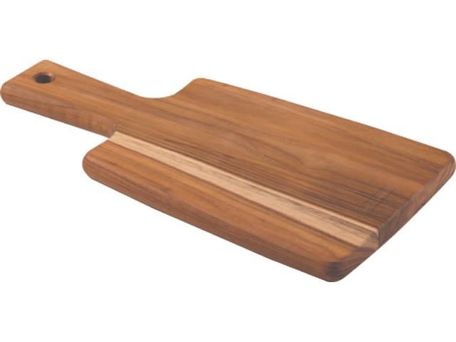 Tábua Retangular Tramontina Kitchen em Madeira Teca com Cabo 30x15 cm - 1