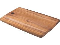 Tábua Retangular Tramontina Kitchen em Madeira Teca 28x19 cm - 1