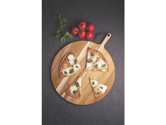 Tábua para Pizza Tramontina Provence em Madeira Teca Fsc 40 cm - 2
