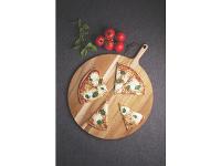 Tábua para Pizza Tramontina Provence em Madeira Teca Fsc 40 cm - 2