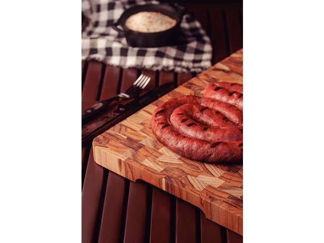 Tábua Cubus para Churrasco Tramontina em Madeira Teca 40x30 cm - 4