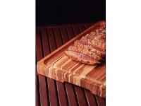 Tábua com Sulco para Churrasco Tramontina em Madeira Teca 40x30 cm - 2