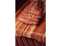 Tábua com Sulco para Churrasco Tramontina em Madeira Teca 40x30 cm - 4