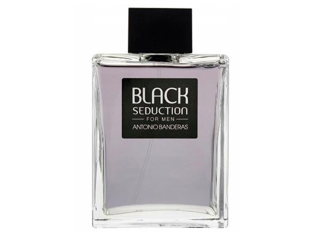 Perfume Antonio Banderas Seduction in Black EDT Masculino 200ml - 2