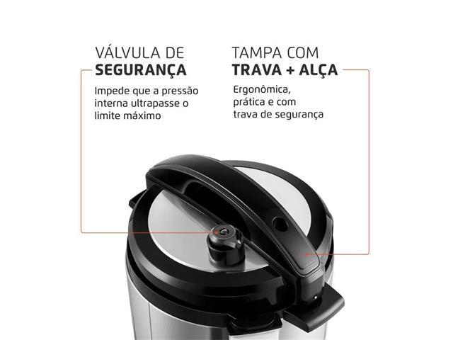 Panela de Pressão Elétrica Mondial PE-47-3L-I PraticCook 3 Litros 220V - 4