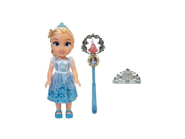 Boneca Princesas Disney Multikids Cinderella com Varinha e Tiara - 1
