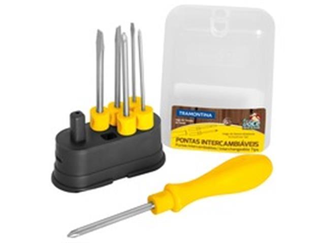 Jogo de Chaves Fenda Tramontina 6 Peças - 1