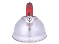 Chaleira MOR Diletta Aço Inox Fundo Triplo Vermelha 3 Litros - 2