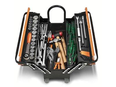 Caixa de Ferramentas Sanfonada Tramontina PRO Cargobox com 65 Peças