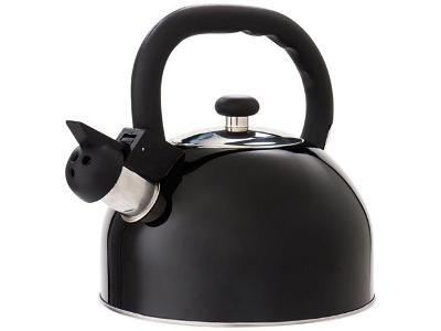 Chaleira MOR Mattina Aço Inox Preta 2,5 Litros