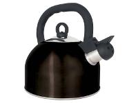 Chaleira MOR Mattina Aço Inox Preta 2,5 Litros - 2