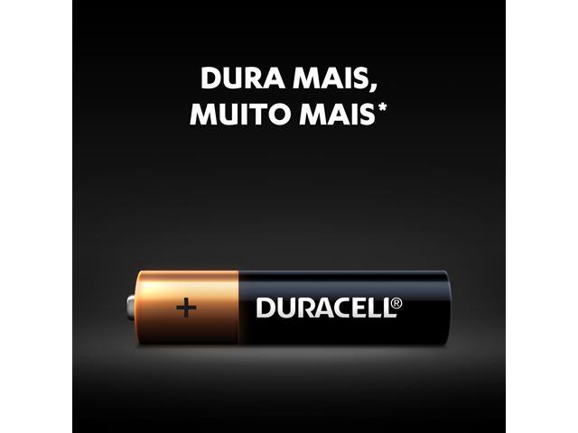 Pilha Alcalina AAA Palito Duracell com 2 Unidades - 4