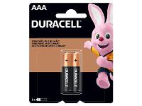 Pilha Alcalina AAA Palito Duracell com 2 Unidades - 1