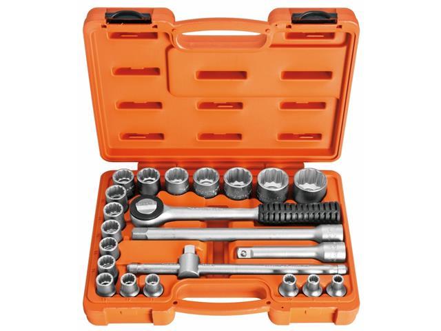 Maleta Soquetes e Acessórios 1/2" Tramontina 22 Peças - 1