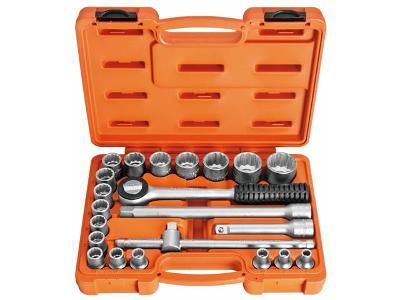Maleta Soquetes e Acessórios 1/2" Tramontina 22 Peças