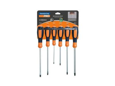 Jogo de Chaves de Fenda Tramontina PRO Ultragrip Plus 6 Peças