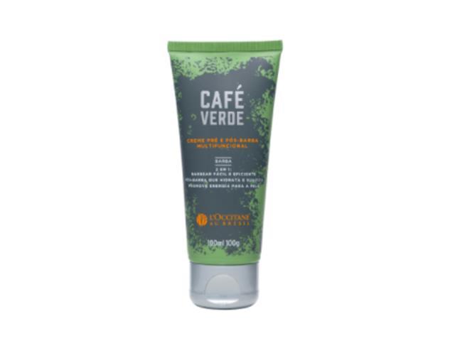 Creme Pré e Pós-Barba L'Occitane au Brésil Café Verde 100ML - 1