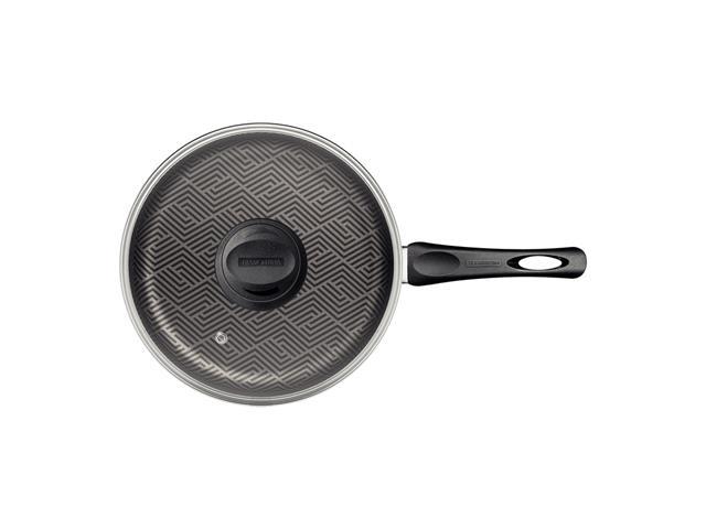 Frigideira Tramontina Paris Antiaderente Chumbo +Tampa de Vidro 22CM - 2