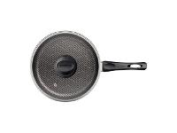 Frigideira Tramontina Paris Antiaderente Chumbo +Tampa de Vidro 22CM - 2