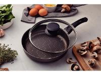 Frigideira Tramontina Paris Antiaderente Chumbo +Tampa de Vidro 22CM - 3