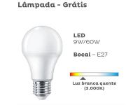 Luminária de Mesa USB Tutto Vermelha - 4