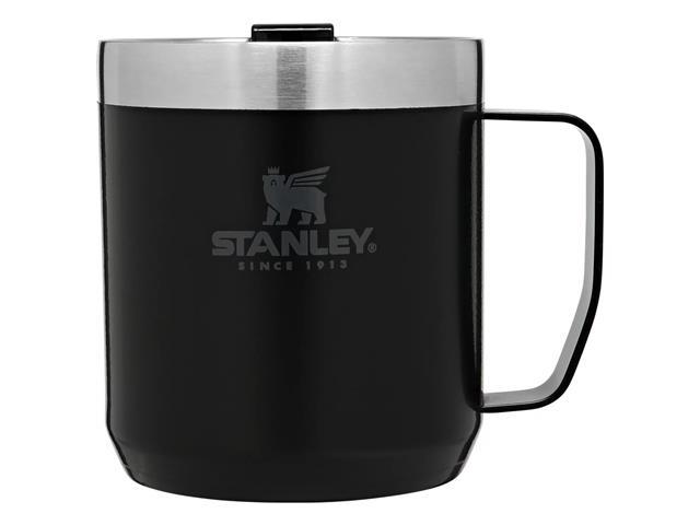 Caneca Térmica com Tampa Stanley Camp Mug Matte Black 350ML - 2