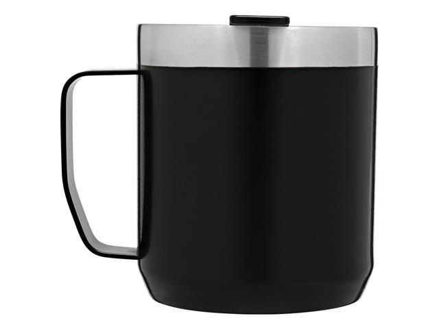 Caneca Térmica com Tampa Stanley Camp Mug Matte Black 350ML - 4