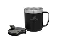 Caneca Térmica com Tampa Stanley Camp Mug Matte Black 350ML - 1