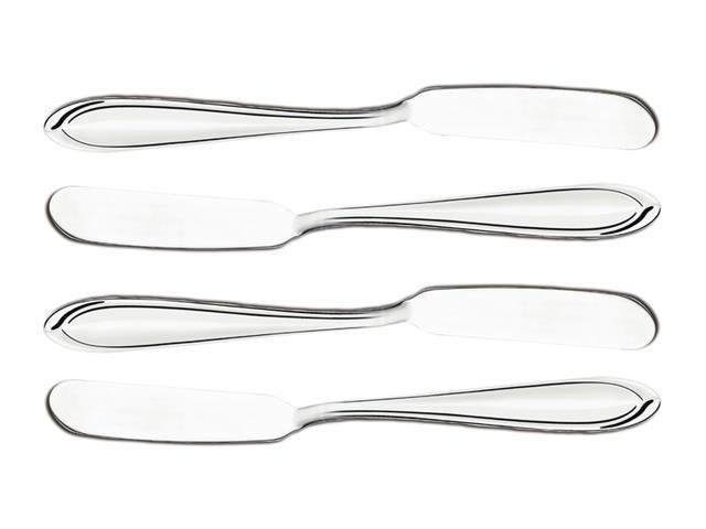 Jogo de Espátulas para Manteiga Tramontina Laguna em Aço Inox 4 Peças - 1