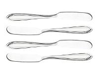 Jogo de Espátulas para Manteiga Tramontina Laguna em Aço Inox 4 Peças - 1